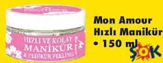 MON AMOUR HIZLI MANİKÜR 150 ML